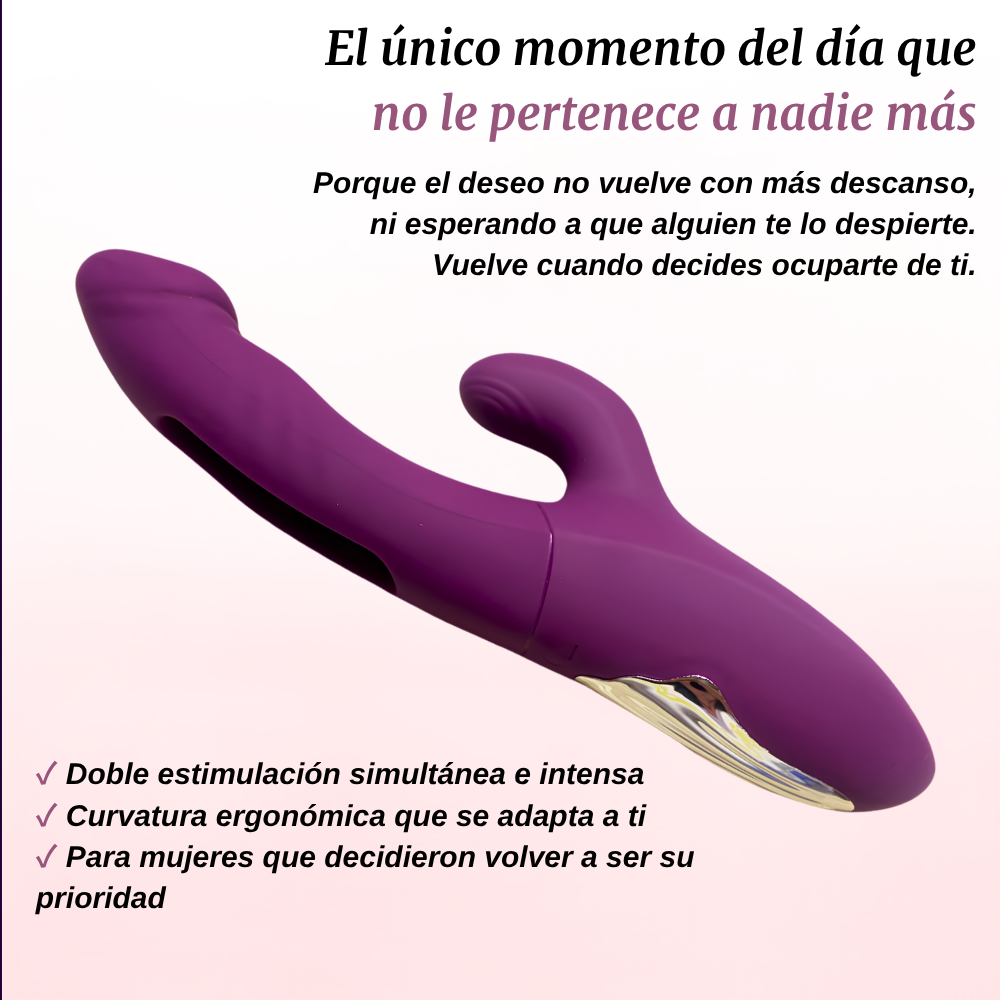 Ritual para Soltar y Conectar — Masajeador Íntimo de Doble Acción