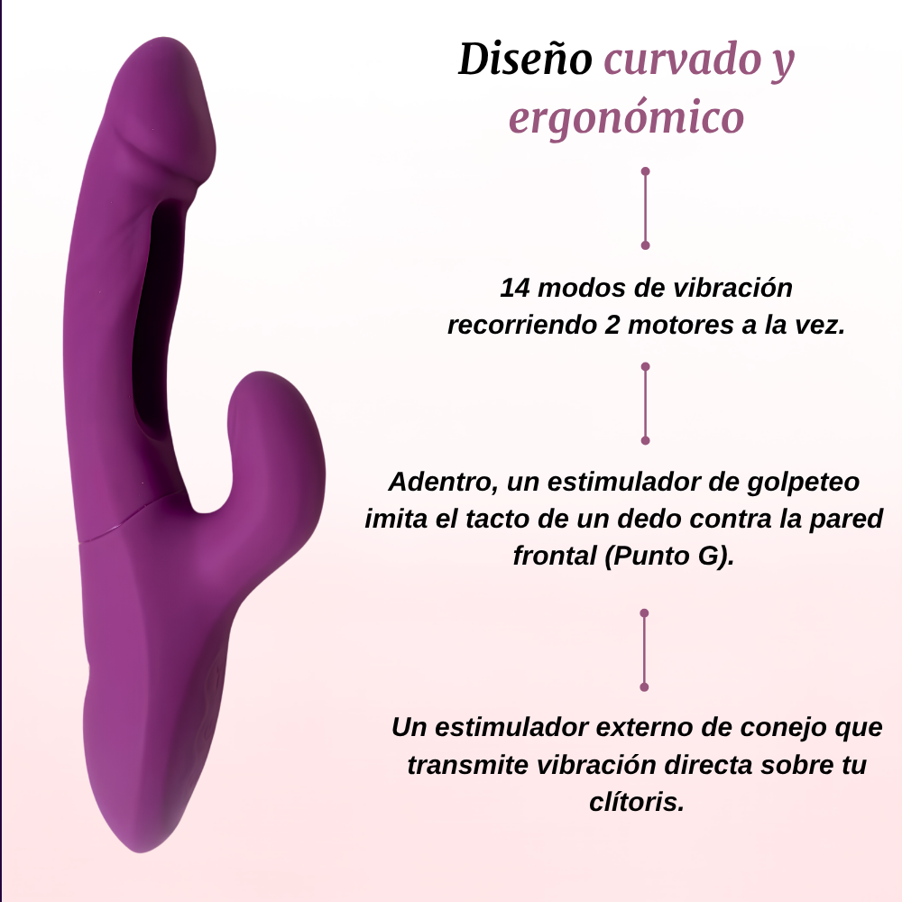 Ritual para Soltar y Conectar — Masajeador Íntimo de Doble Acción