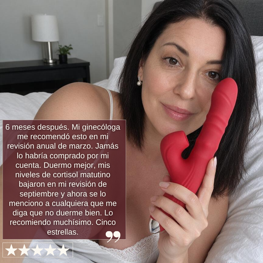 Masajeador de triple estímulo - Diseñado para mujeres después de los 45
